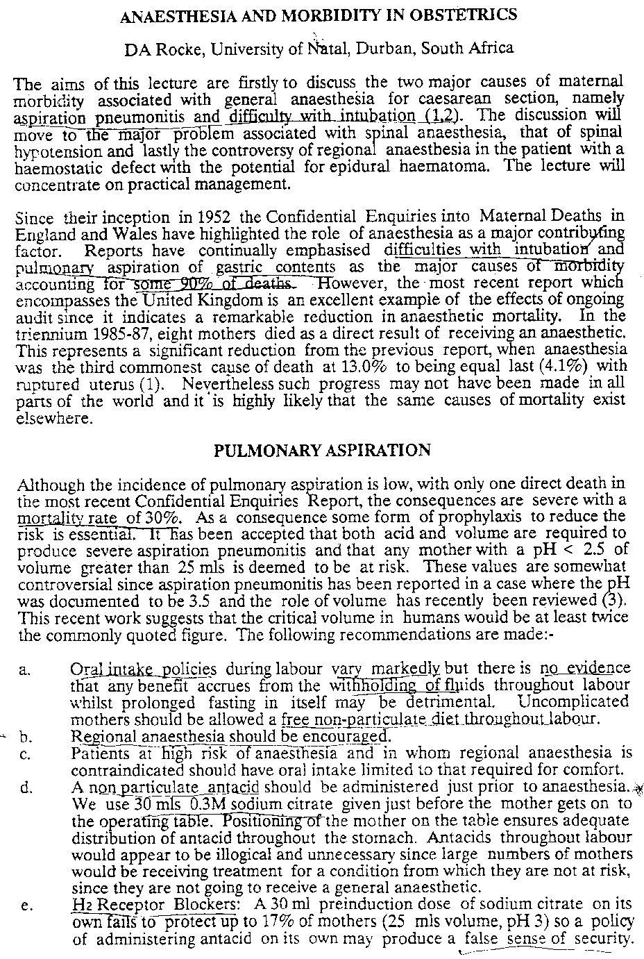 Difficult Intubation - 1